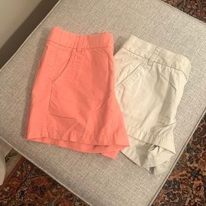Lot of 2 J Crew shorts